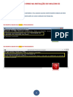 Manual Erros Na Instalação Wilcom E2