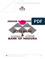 Merger of Icici Bank and Bom