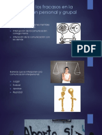 El Manejo Del Fracaso de La Comunicacion