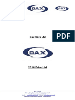 Dax Cars Price List