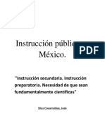 Instrucción Pública en México