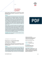 Importancia de La Microbiota Gastrointestinal en Pediatría