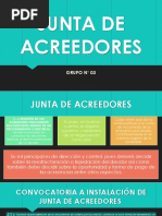 Junta de Acreedores 2