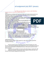 MCS-022 Solved Assignment July 2017-January 2018 Session