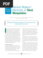 Market Makers' Methods of Stock Manipulation