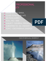 Geothermal Energy