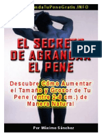 El Secreto de Agrandar El Pene