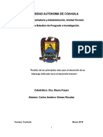 Liderazgo Hacia El Desarrollo Humano