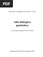 Garrido Bonaño, Manuel, O.S.B. - 7º. Tiempo Ordinario, Xxvii-Xxxiv