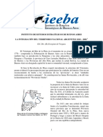 La Integracion Del Territorio Nacional Argentino 1810-2006 PDF