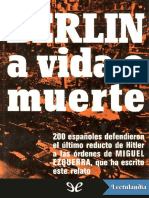 Berlin A Vida o Muerte - Miguel Ezquerra PDF