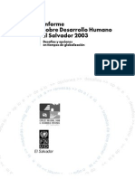 Informe de Desarrollo Humano 2003