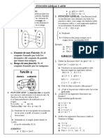 Función Lineal y Afin