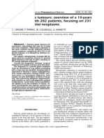 Parotid Glands Tumours: Overview of A 10-Years Experience With 282 Patients, Focusing On 231 Benign Epithelial Neoplasms