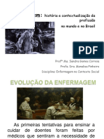 Enfermagem e A Contextualização Histórica