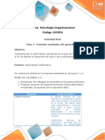 Paso 4 - Formular Resultados Del Aprendizaje - Vigdys Rosas Ponce