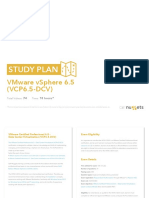 Study Plan VMware VSphere 6.5