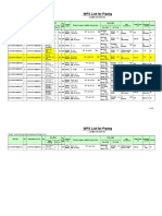 WPS List For Piping: (Asme Section Ix)