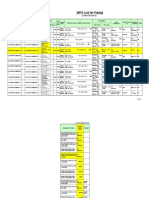 WPS List For Piping: (Asme Section Ix)