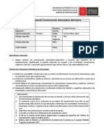 Segunda Evaluación SCAA