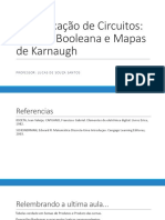 Álgebra Booleana e Simplificação de Circuitos