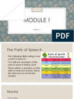 Module 1 Presentation