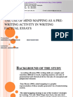 The Use of Mind Mapping As A Pre-Writing Activity in Writing Factual Essays