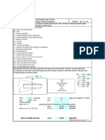 21.65 Kips/bolt Shear Strength Controls: Section at A