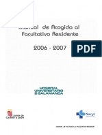 Manual de Acogida Al Facultativo Residente