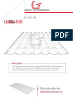 Lamina R101 Ficha Tecnica