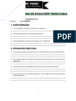 Cuestionario Evaluación Tributaria