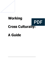 Working Cross Culturally: A Guide