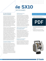 Hoja de Datos Trimble SX10