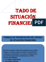 Estado de Situación Financiera