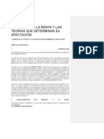 Impuesto A La Renta y Las Teorías Que Determinan Su Afectación