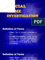 Prelim Special Crime Investigation