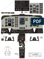 KingAir200 Cockpit Layout