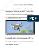 Ventajas y Desventajas de Los Drones en Las Empresas