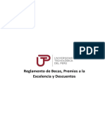 Reglamento de Becas Premios A La Excelencia y Descuentos