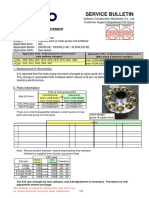 S150-41-K001 SK330-SK350-6E Main Pump & Software Change