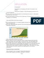 Population: Where POPULATION Has Grown?