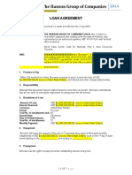 Recourse Loan Agreement Sample