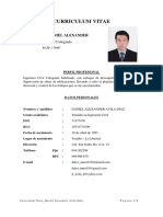 CV - Daniel Alexander Avila Diaz-No Documentado