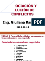 Unidad 2 Personalidad y Actitud de Los Negociadores 2da Parte