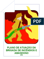 Plano de Atuação Da Brigada de Incêndio - 2005 Novo