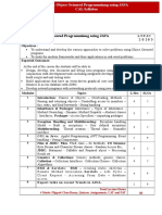 Object Oriented Programminng Using JAVA