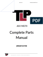 Asv 6527986 Md70 Complete-Parts 554769 Manual