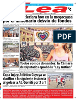 Periódico Lea Jueves 05 de Julio Del 2018