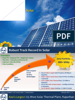 L&T Solar Capabilities 2017