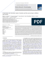 A Functional and Structural Study of Emotion and Face Processing in Children With Autism